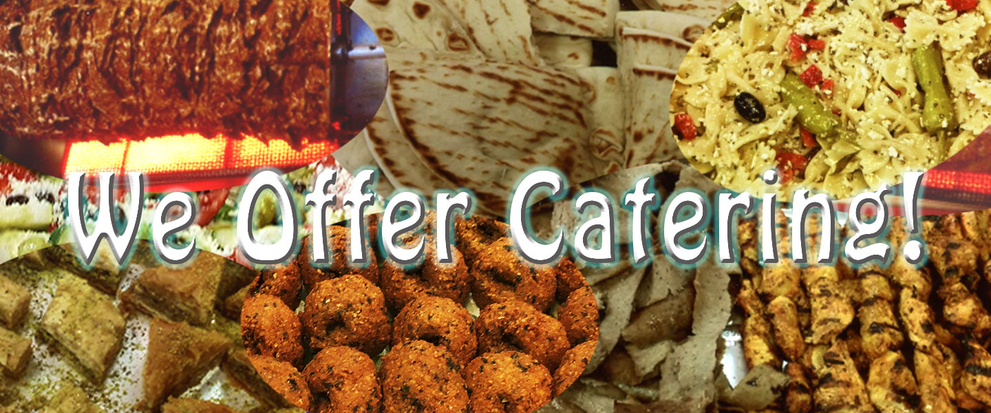 We Offer Catering